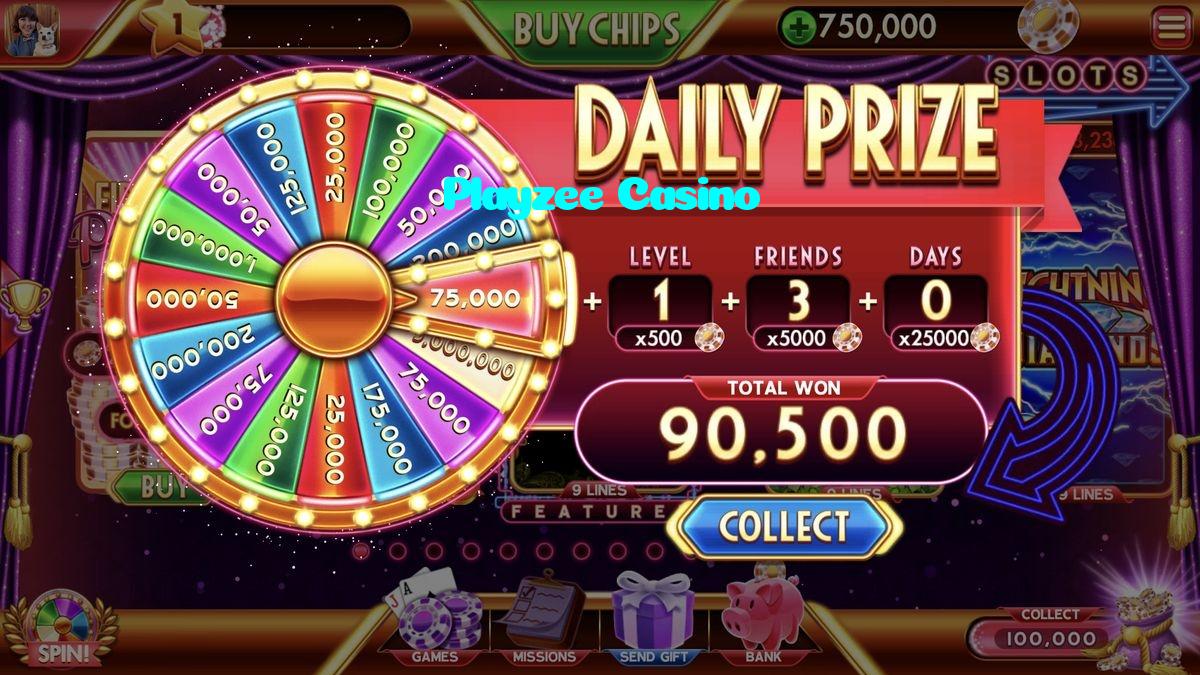 Playzee Casino casino presented on mobile device in Pakistan with slots and live games